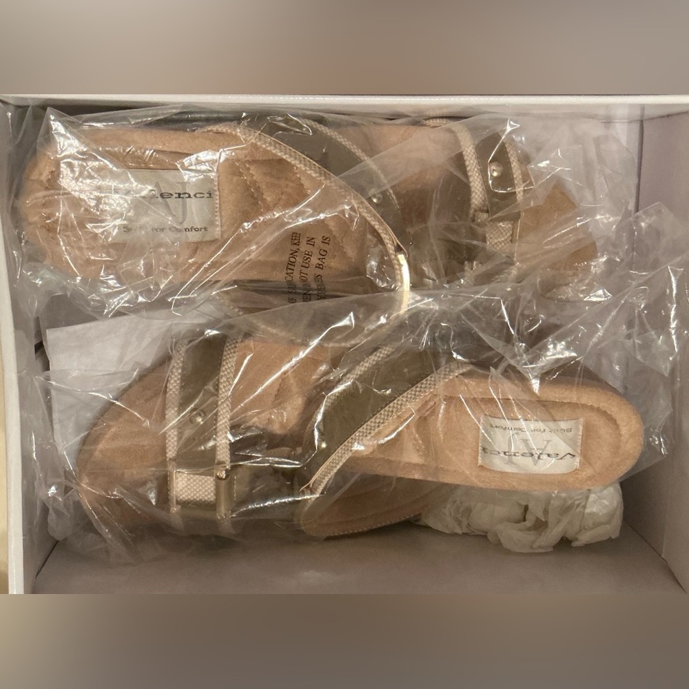 Aj Valenci Women's Gold Sandals